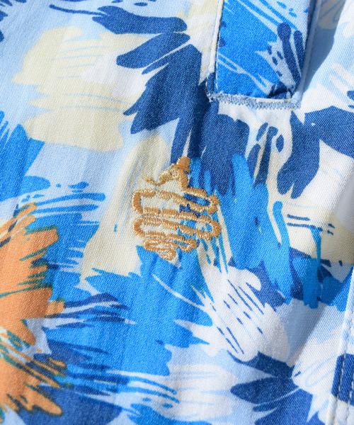 ALDIES（アールディーズ）の「Flower Thick Pants / フラワーシックパンツ（その他パンツ・メンズ・ブルー/オレンジ・LARGE/MEDIUM/SMALL/X-LARGE）」の13枚目の写真