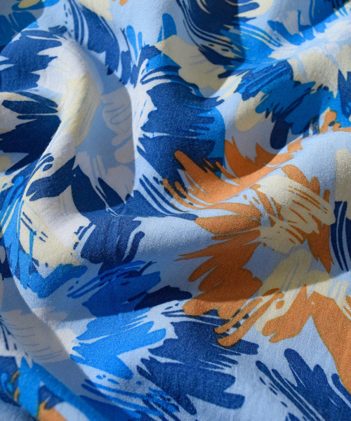 ALDIES（アールディーズ）の「Flower Thick Pants / フラワーシックパンツ（その他パンツ・メンズ・ブルー/オレンジ・LARGE/MEDIUM/SMALL/X-LARGE）」の14枚目の写真