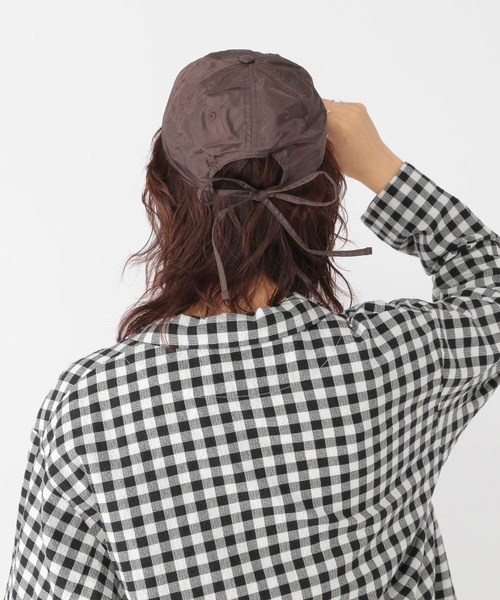 studio CLIP（スタディオクリップ）の「【抗菌防臭】シャイニーリボンキャップ（キャップ・レディース・ベージュ/グレー/ブラウン・FREE）」の21枚目の写真