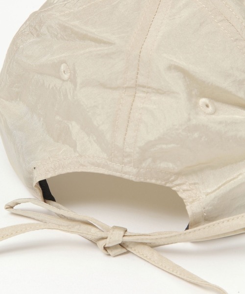 studio CLIP（スタディオクリップ）の「【抗菌防臭】シャイニーリボンキャップ（キャップ・レディース・ベージュ/グレー/ブラウン・FREE）」の6枚目の写真