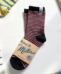 MILLER（ミラー）の「Robert P. Miller / ソックス　Mボーダー / 326C（ソックス/靴下）」