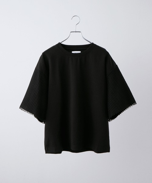 VELNUS(ベルナス)の「【VELNUS】Mesh docking loose punch short sleeve T-shirt/メッシュドッキングルーズポンチ半袖Tシャツ【セットアップ対応】(Tシャツ/カットソー・メンズ・ブラック/ホワイト・L/M/S)」の17枚目の写真