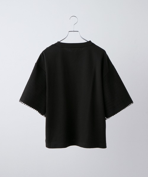 VELNUS(ベルナス)の「【VELNUS】Mesh docking loose punch short sleeve T-shirt/メッシュドッキングルーズポンチ半袖Tシャツ【セットアップ対応】(Tシャツ/カットソー・メンズ・ブラック/ホワイト・L/M/S)」の18枚目の写真