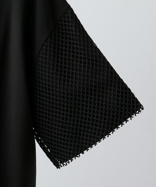 VELNUS(ベルナス)の「【VELNUS】Mesh docking loose punch short sleeve T-shirt/メッシュドッキングルーズポンチ半袖Tシャツ【セットアップ対応】(Tシャツ/カットソー・メンズ・ブラック/ホワイト・L/M/S)」の19枚目の写真