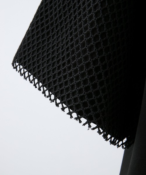 VELNUS(ベルナス)の「【VELNUS】Mesh docking loose punch short sleeve T-shirt/メッシュドッキングルーズポンチ半袖Tシャツ【セットアップ対応】(Tシャツ/カットソー・メンズ・ブラック/ホワイト・L/M/S)」の21枚目の写真