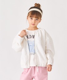 ever closet（エバークローゼット）の「格子柄 ジャガード ブルゾン（ブルゾン・キッズ）」