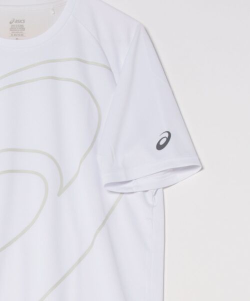 ASICS(アシックス)の「《ASICS》ドライ半袖Tシャツ 2031E996(Tシャツ/カットソー・メンズ・ホワイト/ダークネイビー/ブラック・M/S/L/XL)」の5枚目の写真