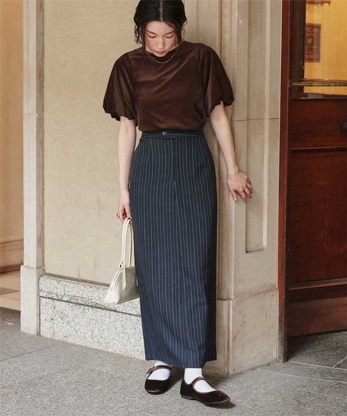 titivate(ティティベイト)の「スクエアトゥバレエシューズ(バレエシューズ・レディース・ブラウン/ベージュ/ブラック/ブラック系その他・LL/L/M/S)」の21枚目の写真