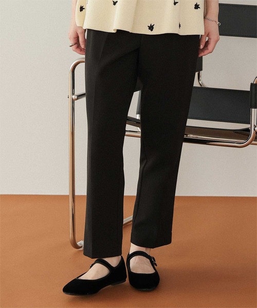 titivate(ティティベイト)の「スクエアトゥバレエシューズ(バレエシューズ・レディース・ブラウン/ベージュ/ブラック/ブラック系その他・LL/L/M/S)」の6枚目の写真