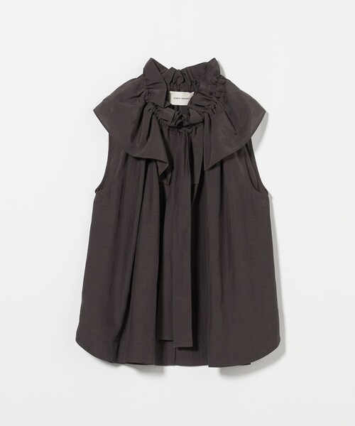 AEWEN MATOPH◆ノースリーブブラウス/--/レーヨン/BRW/8716-263-0033 UNITED ARROWS｜<AEWEN MATOPH>シャーリング ノースリーブ
