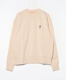 【Nujabes】ヌジャベス Hydeout スモール ロゴ クルーネック スウェット