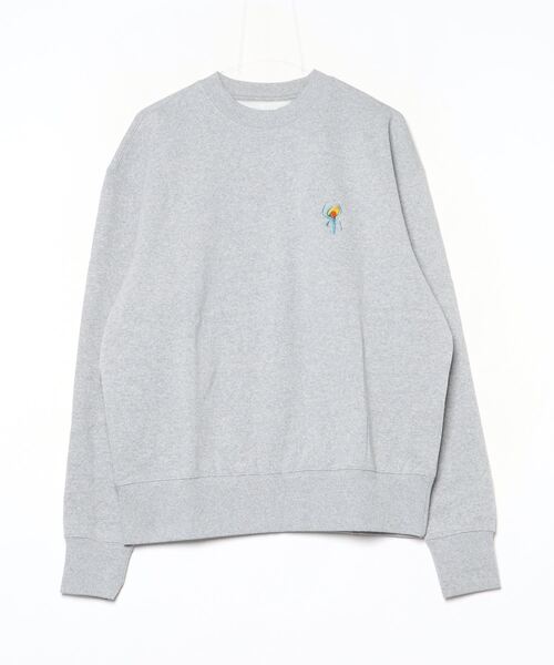 Nujabes 刺繍ロゴ スウェット YEN TOWN MARKET ヌジャベス メンズ