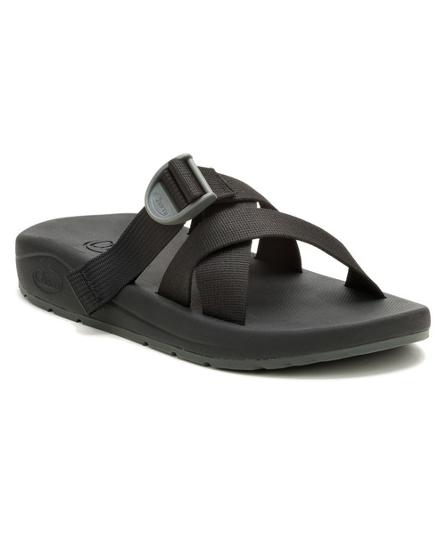 Chaco（チャコ）の「CHACO/チャコ CUSHZ SLIDE/クッシュZ スライド（サンダル・メンズ・A/ブラック/B・27.0cm/28.0cm/26.0cm）」の4枚目の写真