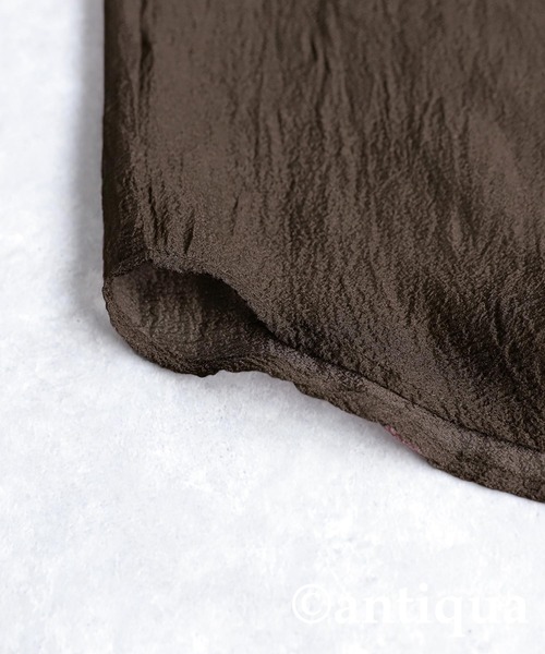 antiqua（アンティカ）の「ワッシャーシアーシャツ（シャツ/ブラウス・レディース・ブラック/その他・ONESIZE）」の19枚目の写真