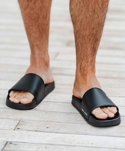 1minute 1second(ワンミニットワンセカンド)の「mko12746-shower sandals シャワーサンダル(サンダル・メンズ・ホワイト/ブラック・S/M/L/XL)」の10枚目の写真