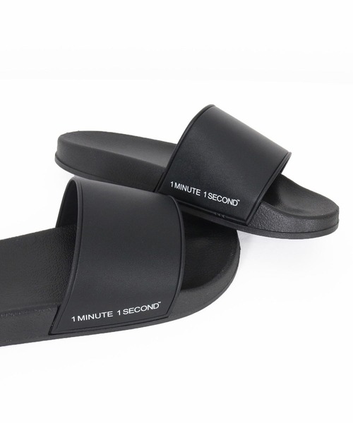 1minute 1second(ワンミニットワンセカンド)の「mko12746-shower sandals シャワーサンダル(サンダル・メンズ・ホワイト/ブラック・S/M/L/XL)」の18枚目の写真