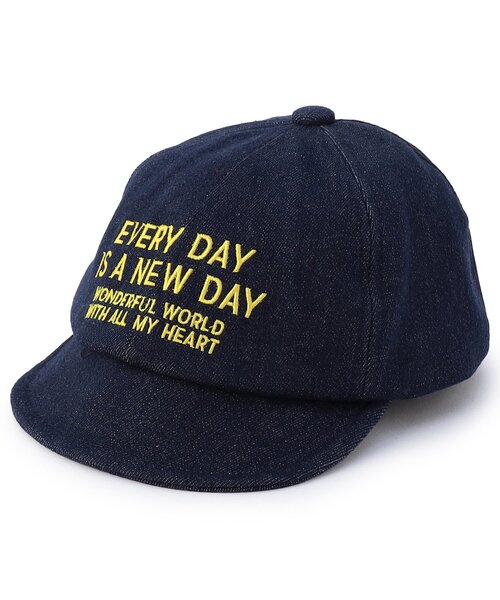 BREEZE（ブリーズ）の「【Bpop】キャップ（キャップ・キッズ・アイボリー/レッド/インディゴブルー・46/48）」の7枚目の写真