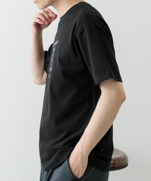 ITEMS URBANRESEARCH(アイテムズ アーバンリサーチ)の「レタード刺繍Tシャツ creativity(Tシャツ/カットソー・メンズ・チャコールグレー/ブラック/ホワイト・MEDIUM/LARGE)」の14枚目の写真