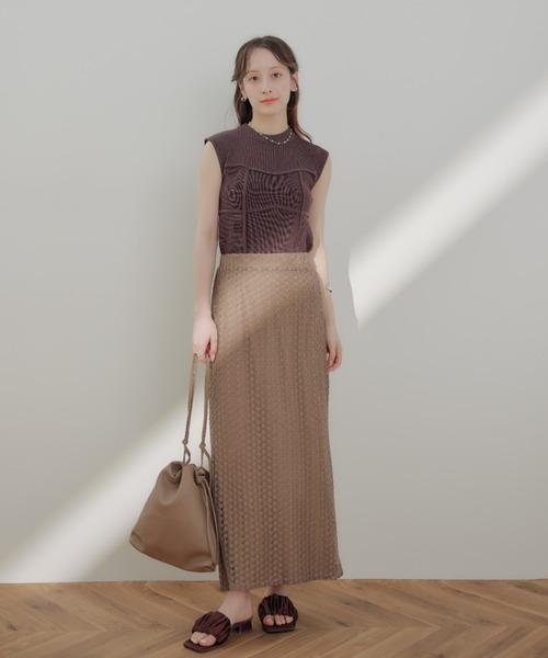 ECREL(エクレール)の「ポーチセットドロストショルダーバッグ(ショルダーバッグ・レディース・ベージュ/ブラック/アイボリー・FREE)」の12枚目の写真