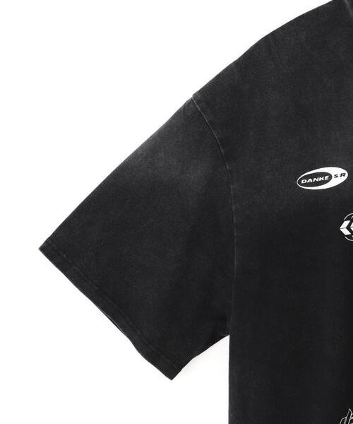 DankeSchon/ダンケシェーン/POWDER S/S TEE RACE PINK（Tシャツ