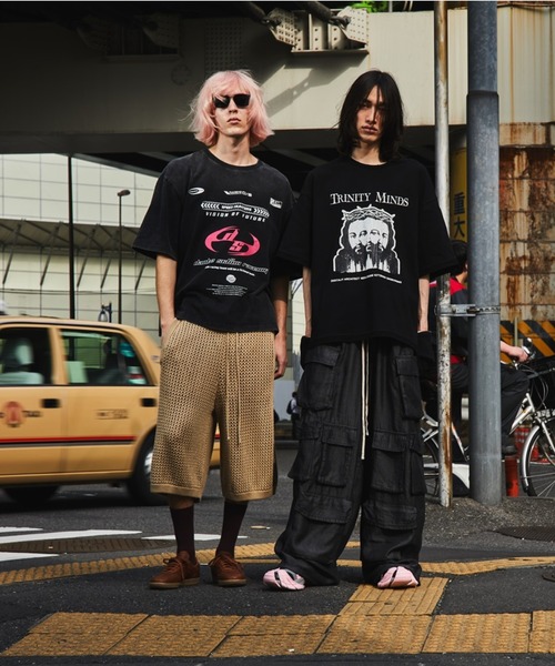 DankeSchon POWDER S/S TEE RACE PINK Tシャツ ピンク DankeSchon/ダンケシェーン/POWDER RACE PINK S/S TEE（Tシャツ