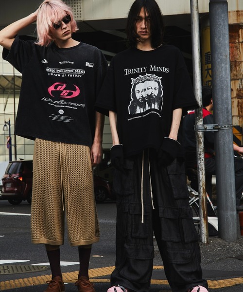 大人気【DankeSchon/ダンケシェーン】POWDER RACE PINK Tシャツ DankeSchon/ダンケシェーン/POWDER S/S TEE RACE PINK | L.H.P