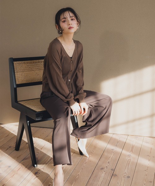 カーディガン 小さいサイズ　ショート丈ニットカーディガン　低身長さん・小柄女性 レディース 小さいサイズ ショート丈ニットカーディガン 低身長さん・小柄