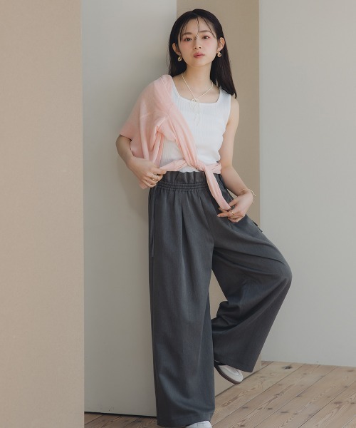 Petitjo(プッチージョ)の「小さいサイズ ショート丈ニットカーディガン 低身長さん・小柄女性(カーディガン/ボレロ・レディース・カーキブラウン/ライトピンク・PS/PM)」の5枚目の写真