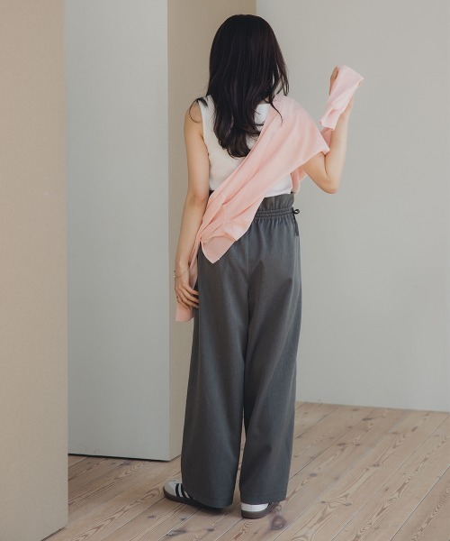 Petitjo(プッチージョ)の「小さいサイズ ショート丈ニットカーディガン 低身長さん・小柄女性(カーディガン/ボレロ・レディース・カーキブラウン/ライトピンク・PS/PM)」の7枚目の写真