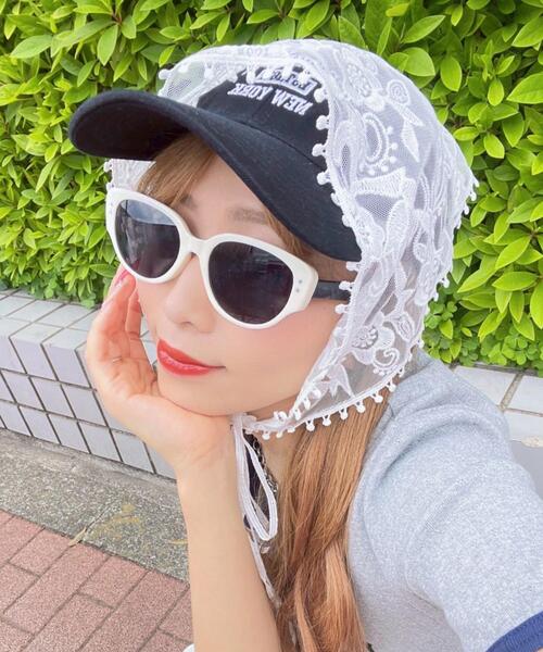 WEGO(ウィゴー)の「WEGO/レースバブーシュカ(その他ヘアアクセサリー・レディース・その他1/その他2/その他3・FREE)」の3枚目の写真
