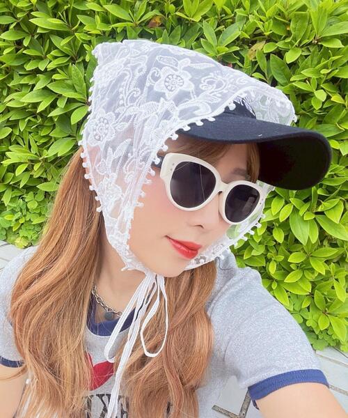 WEGO(ウィゴー)の「WEGO/レースバブーシュカ(その他ヘアアクセサリー・レディース・その他1/その他2/その他3・FREE)」の6枚目の写真