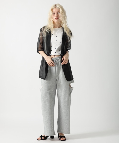 FOREVER 21（フォーエバー トゥエンティーワン）の「【2025SS】アソートリボンサンダル（サンダル・レディース・ストライプ/ブラック・LARGE/MEDIUM）」の12枚目の写真