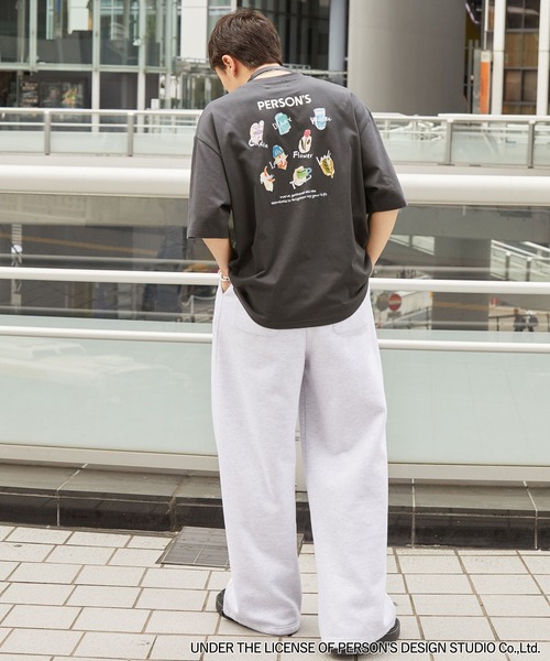 PERSONZ 　30thTシャツ PERSON'S/パーソンズ 別注 グラフィックデザインプリント 刺繍