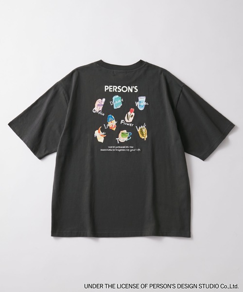 PERSONZ 　30thTシャツ PERSON'S/パーソンズ 別注 グラフィックデザインプリント 刺繍