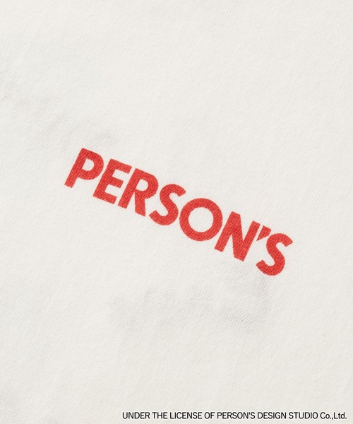 PERSON'S（パーソンズ）の「PERSON'S/パーソンズ 別注 グラフィックデザインプリント 刺繍 半袖Tシャツ（Tシャツ/カットソー・レディース・スミクロ/ホワイト/ブラック系/オフホワイト・L/M）」の19枚目の写真