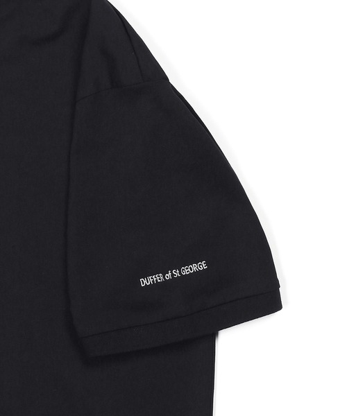 The DUFFER of ST.GEORGE（ザダファーオブセントジョージ）の「「AIR FLEX」MOSS STITCH SKIPPER POLO：高収縮機能素材「エアフレックス」鹿の子編み スキッパーポロシャツ（ポロシャツ・メンズ・ネイビー/ライトグレー/ホワイト・X-LARGE/LARGE/MEDIUM）」の18枚目の写真