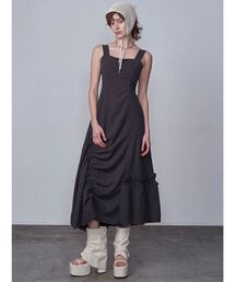 EMODA | アシンメトリードローマキシワンピース(ワンピース)