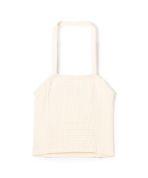 MACPHEE（マカフィー）の「マリンボーダー ホルターネックビスチェ（キャミソール）」