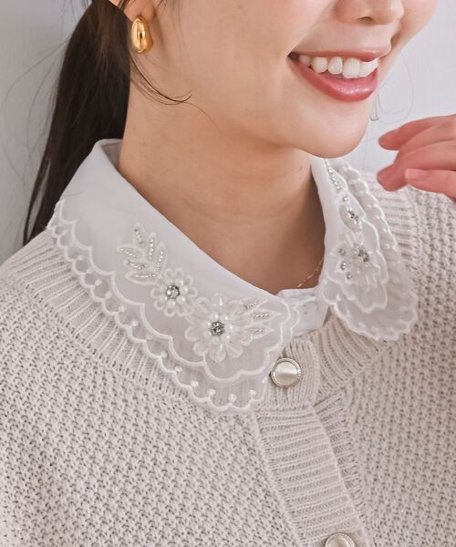 rps(アールピーエス)の「付け襟(付け襟・レディース・ホワイト系その他3/オフホワイト/ホワイト系その他2・フリー)」の3枚目の写真