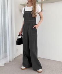 WEGO（ウィゴー）の「WEGO/デニムサロペット（サロペット/オーバーオール）」