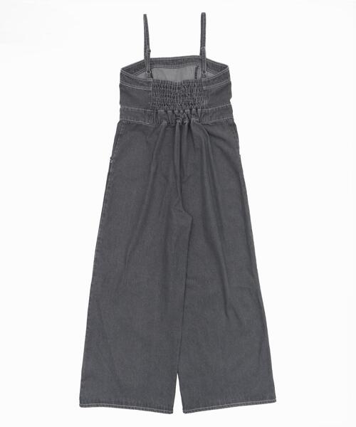 WEGO（ウィゴー）の「WEGO/デニムサロペット（サロペット/オーバーオール・レディース・コバルトブルー/ブラック・FREE）」の19枚目の写真