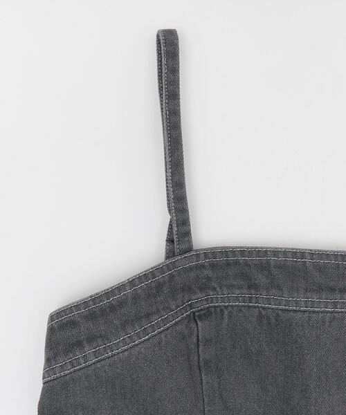 WEGO（ウィゴー）の「WEGO/デニムサロペット（サロペット/オーバーオール・レディース・コバルトブルー/ブラック・FREE）」の21枚目の写真