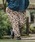 CAMBIOiJrIj́ump13801- Leopard Short Fur Jogger Pants WK[pcȋpcjvbx[W