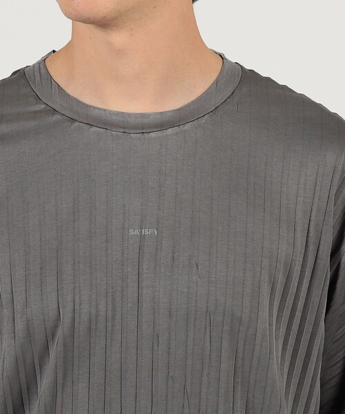 SATISFY AuraLite Pleated T-Shirt（Tシャツ/カットソー