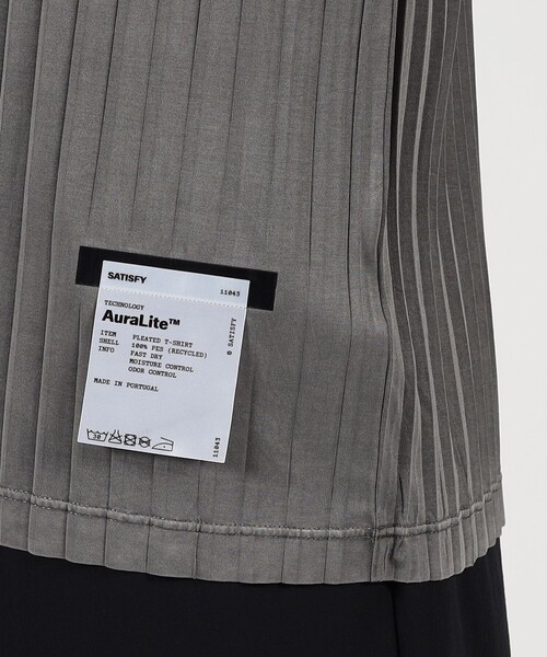 SATISFY AuraLite Pleated T-Shirt（Tシャツ/カットソー