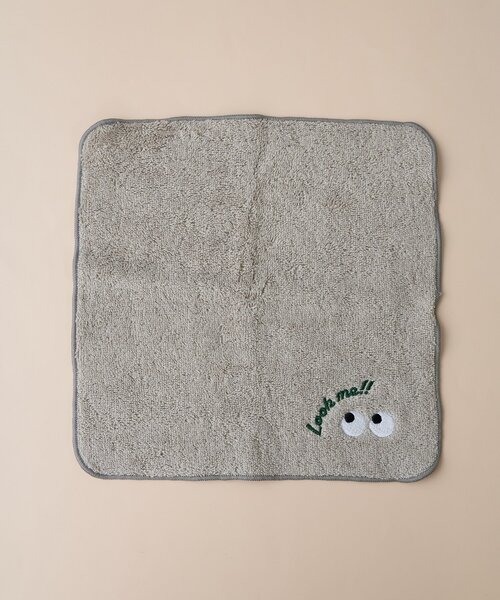 BIRTHDAY BAR（バースデイバー）の「おめめ　刺繍タオルハンカチ（ハンカチ/ハンドタオル・レディース・アイボリー/ブラウン・0）」の11枚目の写真