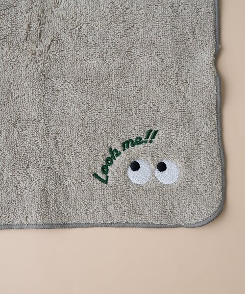 BIRTHDAY BAR（バースデイバー）の「おめめ　刺繍タオルハンカチ（ハンカチ/ハンドタオル・レディース・アイボリー/ブラウン・0）」の12枚目の写真
