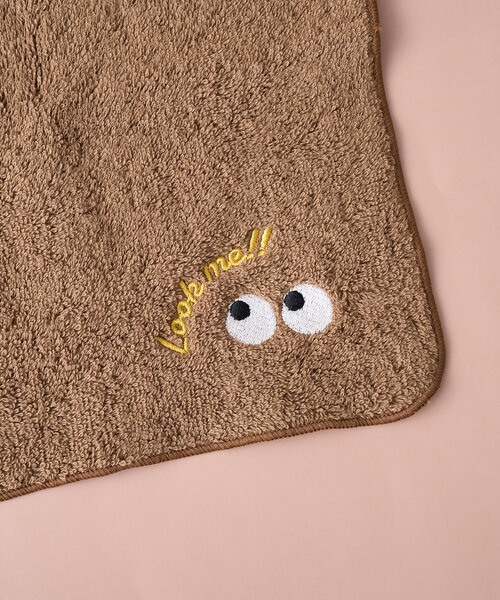 BIRTHDAY BAR（バースデイバー）の「おめめ　刺繍タオルハンカチ（ハンカチ/ハンドタオル・レディース・アイボリー/ブラウン・0）」の16枚目の写真