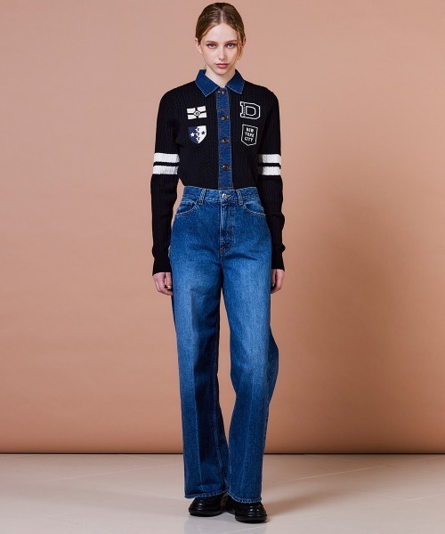 DOUBLE STANDARD CLOTHING（ダブルスタンダードクロージング）の「13.5oz デニムパンツ（デニムパンツ・レディース・インディゴブルー・34/36/38）」の5枚目の写真