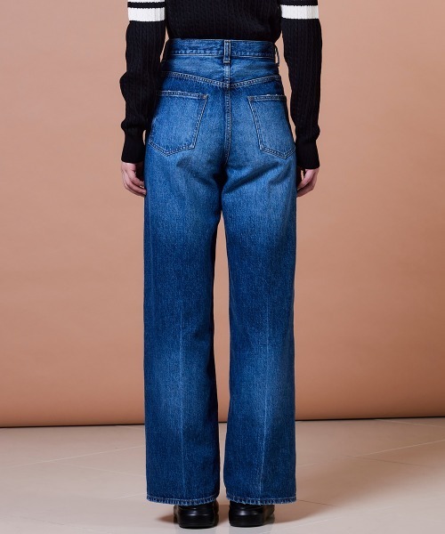 DOUBLE STANDARD CLOTHING（ダブルスタンダードクロージング）の「13.5oz デニムパンツ（デニムパンツ・レディース・インディゴブルー・34/36/38）」の9枚目の写真